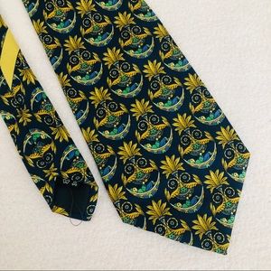 Ferragamo Italian silk tie — iconic good taste